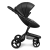 Коляска Mima Xari 3 в 1 Black, Black 3g (Black wheels), Autumn Stripes (хлопок)