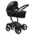 Коляска Mima Xari 3 в 1 Black, Black 3g (Black wheels), Sandy Beige (хлопок)