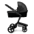 Коляска Mima Xari 3 в 1 Black, Black 3g (Black wheels), Sandy Beige (хлопок)
