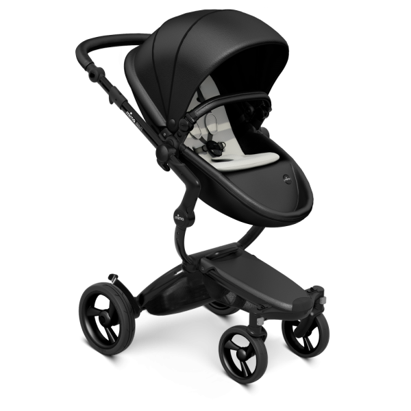 Коляска Mima Xari 3 в 1 Black, Black 3g (Black wheels), Stone White