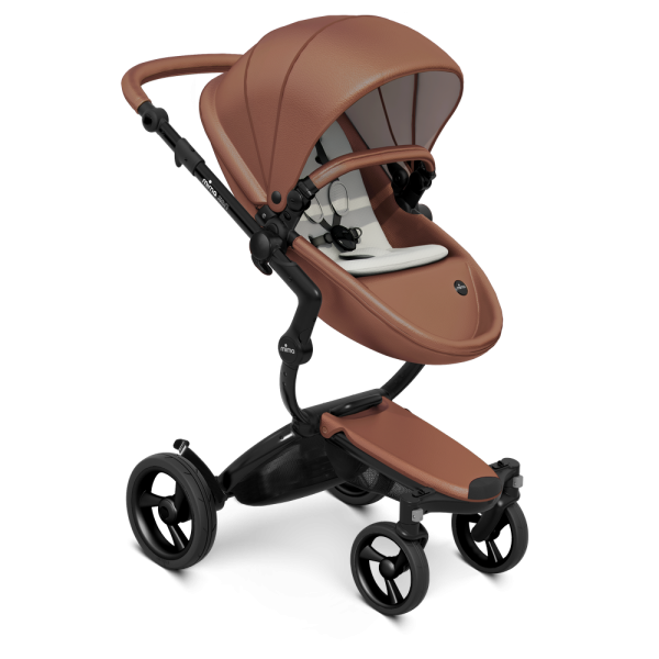 Коляска Mima Xari 3 в 1 Camel, Black 3g (Black wheels), Stone White