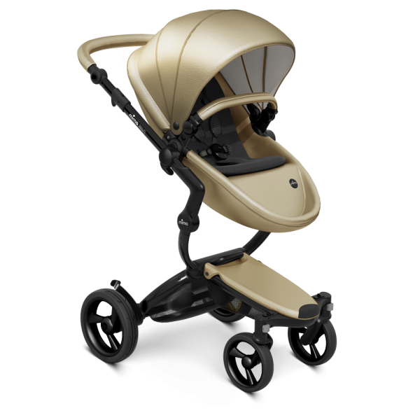 Коляска Mima Xari 2 в 1 Champagne, Black 3g (Black wheels), Black