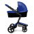 Коляска Mima Xari 2 в 1 Royal blue, Black 3g (Black wheels), Stone White