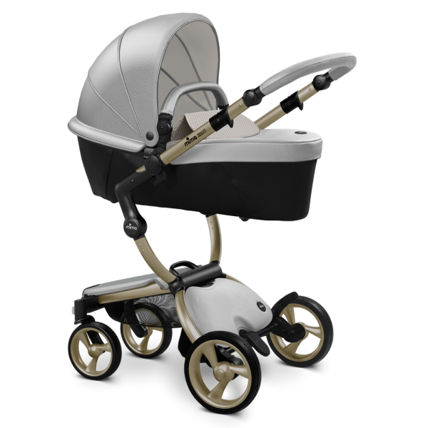 Коляска Mima Xari 3 в 1 Argento, Champagne, Sandy Beige