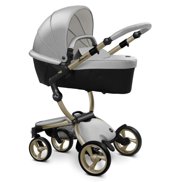 Коляска Mima Xari 2 в 1 Argento, Champagne, Stone White