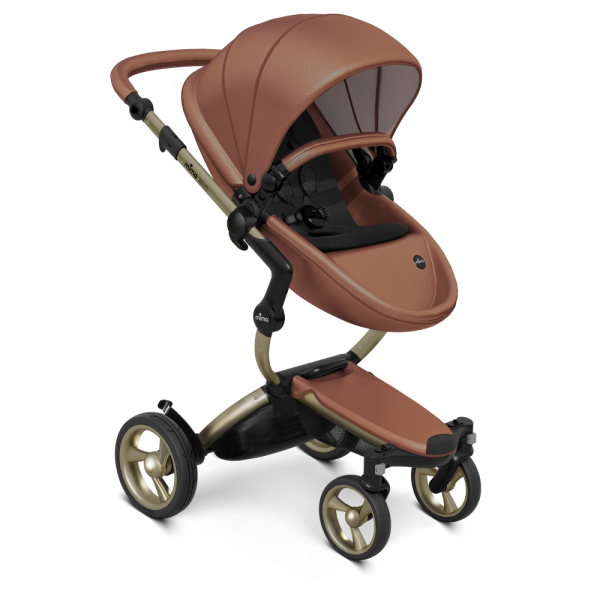 Коляска Mima Xari 3 в 1 Camel, Champagne, Black