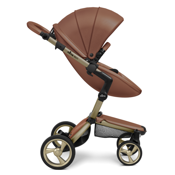 Коляска Mima Xari 3 в 1 Camel, Champagne, Black