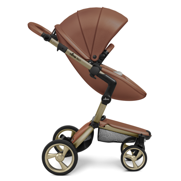 Коляска Mima Xari 3 в 1 Camel, Champagne, Stone White