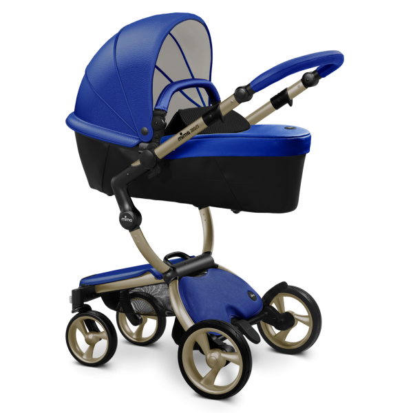 Коляска Mima Xari 3 в 1 Royal blue, Champagne, Black