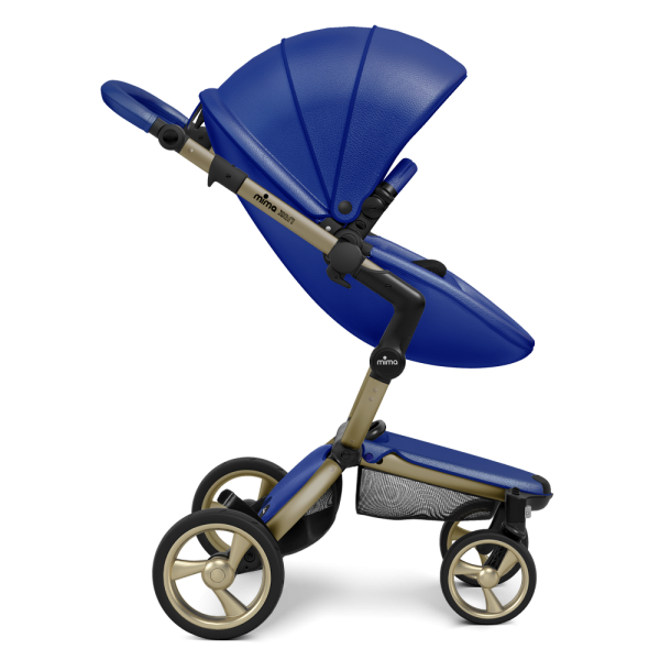 Коляска Mima Xari 3 в 1 Royal blue, Champagne, Black