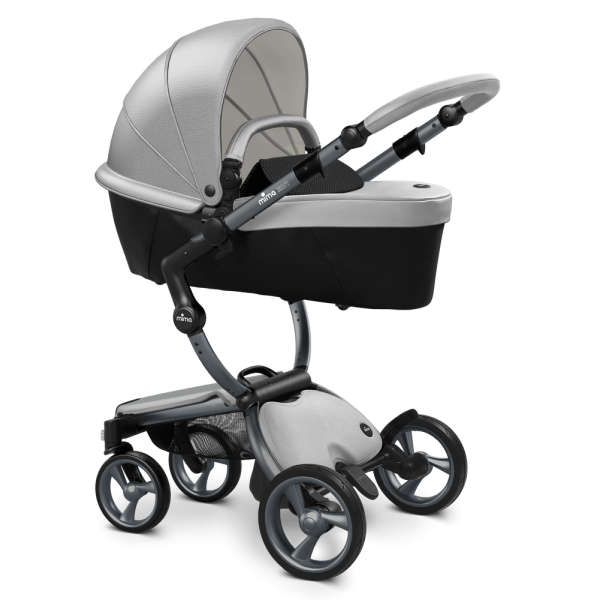 Коляска Mima Xari 3 в 1 Argento, Graphite 3g, Black