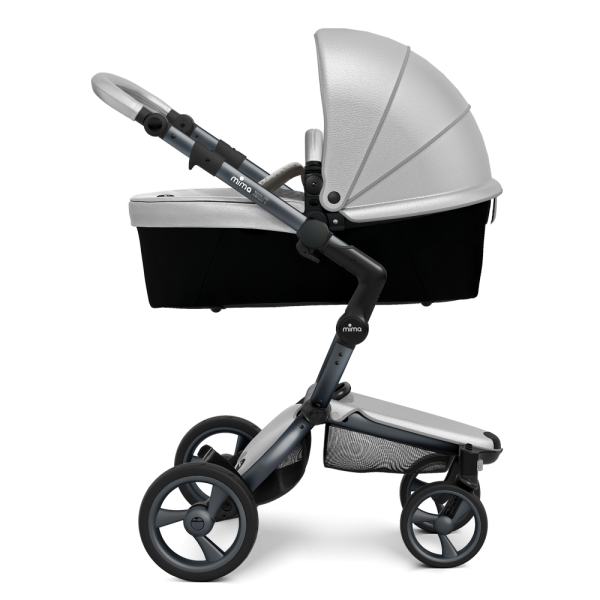 Коляска Mima Xari 3 в 1 Argento, Graphite 3g, Sandy Beige