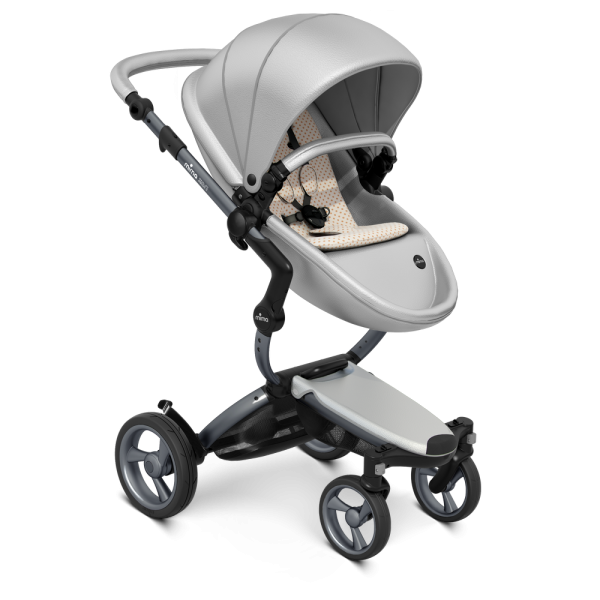 Коляска Mima Xari 3 в 1 Argento, Graphite 3g, Sandy Beige