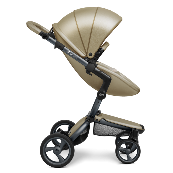 Коляска Mima Xari 3 в 1 Champagne, Graphite 3g, Sandy Beige