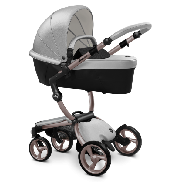 Коляска Mima Xari 2 в 1 Argento, Rose gold 3g, Black