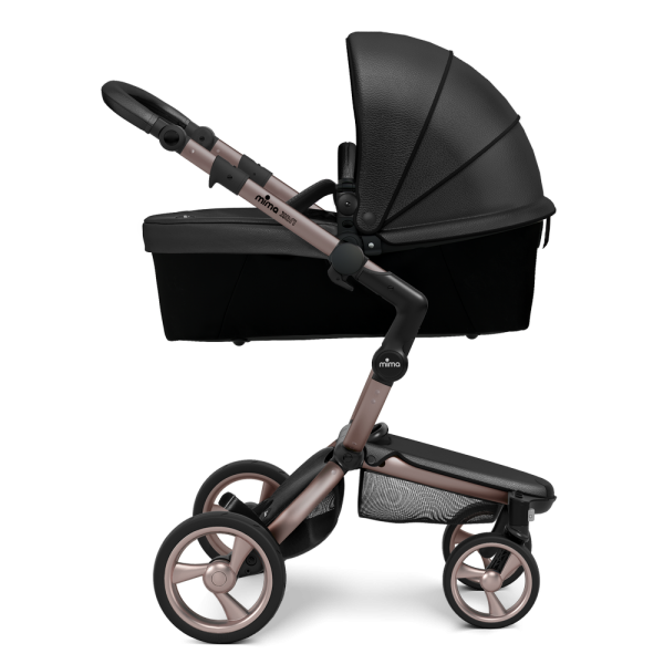 Коляска Mima Xari 2 в 1 Black, Rose gold 3g, Black