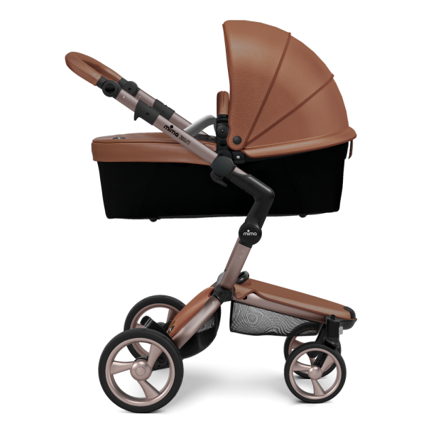Коляска Mima Xari 3 в 1 Camel, Rose gold 3g, Stone White