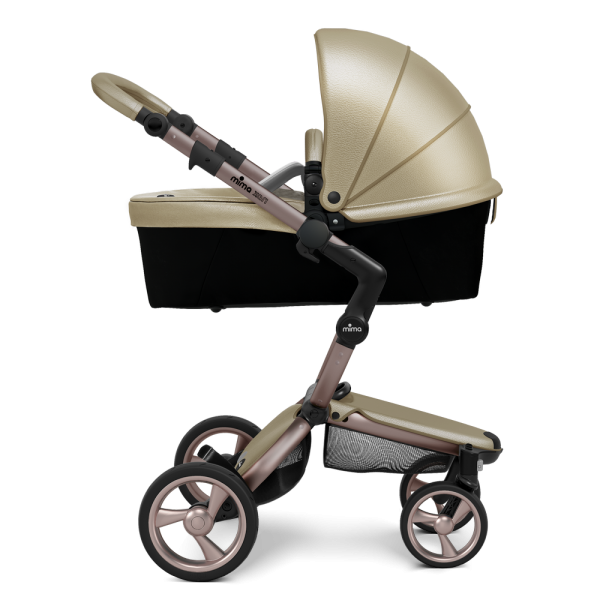 Коляска Mima Xari 2 в 1 Champagne, Rose gold 3g, Stone White