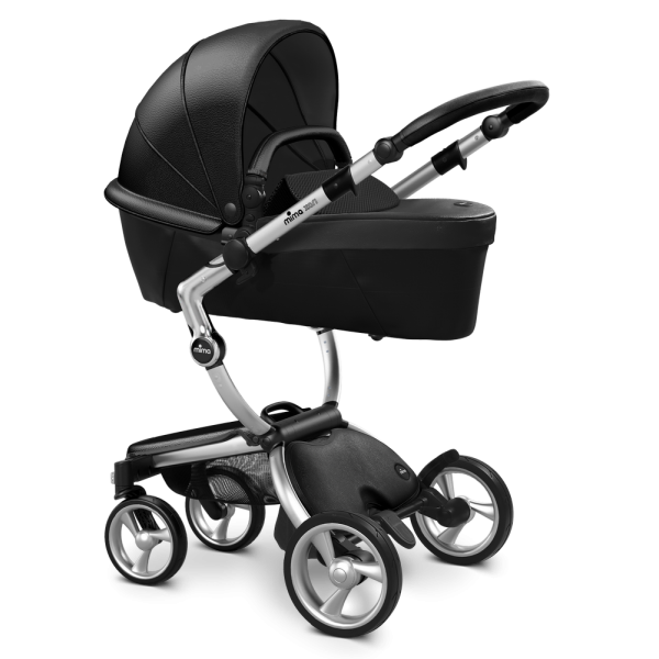 Коляска Mima Xari 3 в 1 , Silver 3g, Black