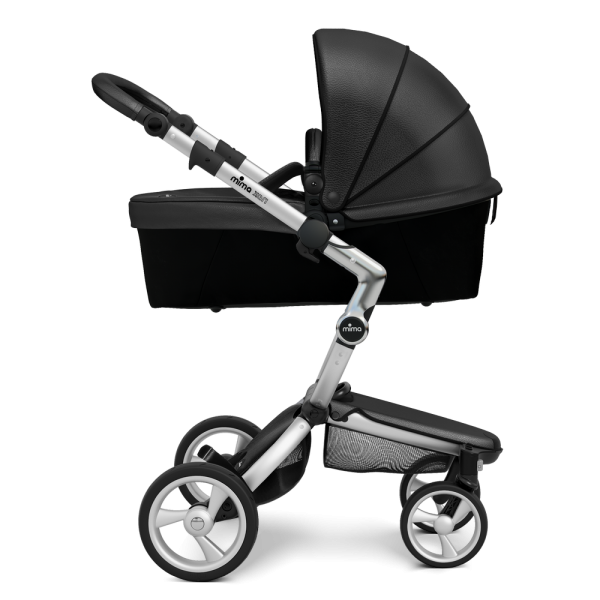 Коляска Mima Xari 3 в 1 , Silver 3g, Black