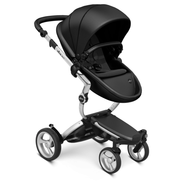 Коляска Mima Xari 3 в 1 , Silver 3g, Black