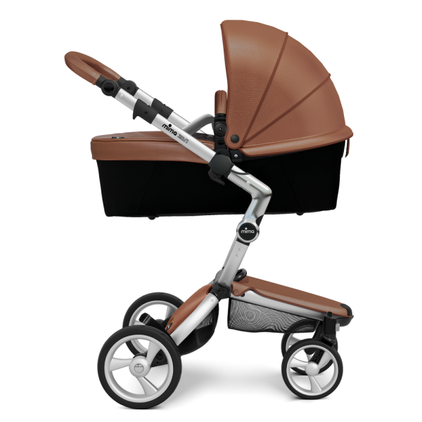 Коляска Mima Xari 2 в 1 Camel, Silver 3g, Stone White
