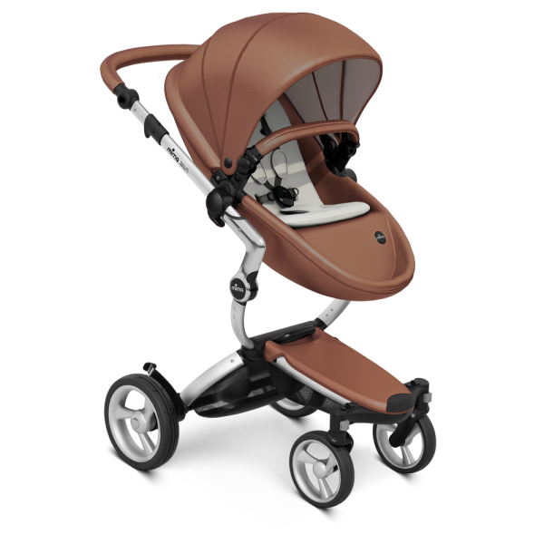Коляска Mima Xari 2 в 1 Camel, Silver 3g, Stone White