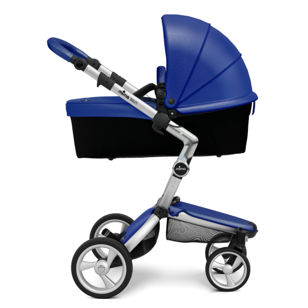 Коляска Mima Xari 2 в 1 Royal blue, Silver 3g, Black